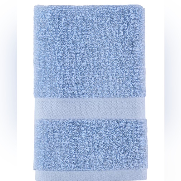 4 / Tommy Hilfiger Modern American Blue Mist Hand towel & washcloths - Picture 2 of 6